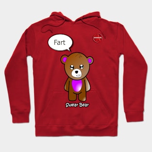 Geek Girl - SwearBear - Fart Hoodie